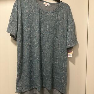 Stylish Gray Patterned Women’s Tee